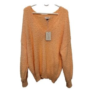 Universal Thread Peach V-Neck Sweater